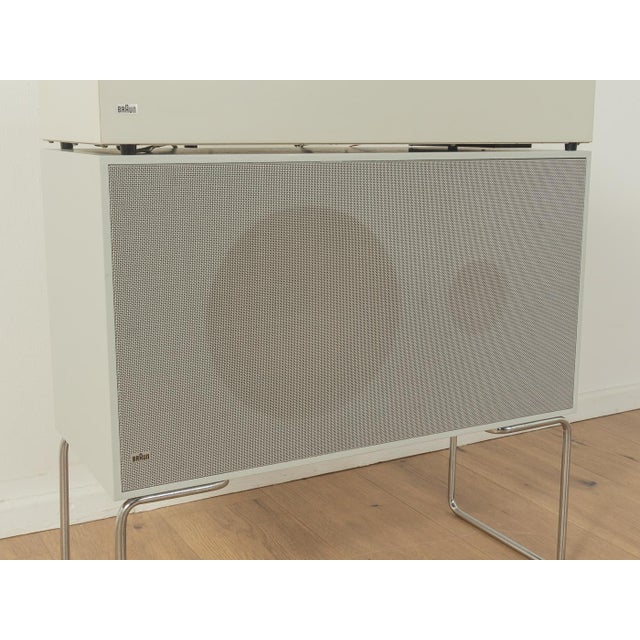 Braun audio 300 compact stereo system (turntable, radio & amplifier) ​​with one "l 60" and one "l530" loudspeaker,...