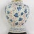 Ceramic Pair of Vintage Brunschwig & Fils Cadiz Table Lamps - Blue and Cream Ceramic With Boar and Deer Motif For Sale - Image 7 of 15