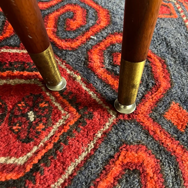 Mid-Century Modern Chairs, Jasper Chair Company Walnut Armchairs in Emerald Green Velvet- A Pair For Sale - Image 12 of 12