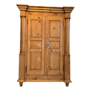 Farmhouse Cabinet in Wood For Sale