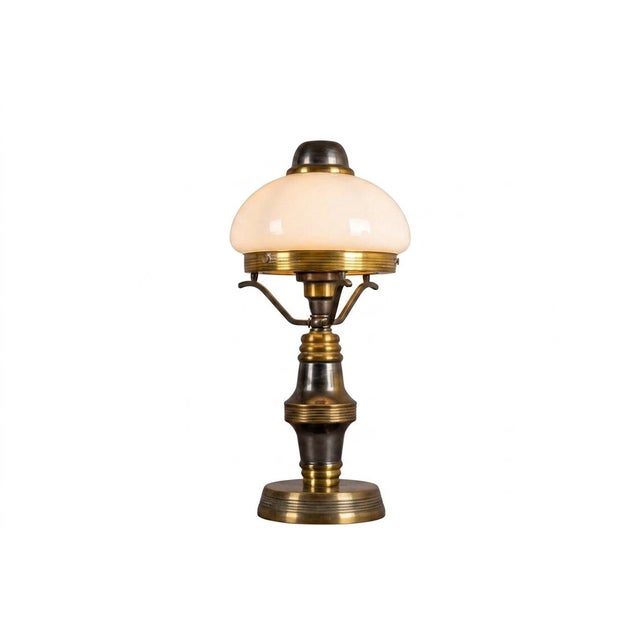 Vintage Steampunk Style Table Lamp, 1950s For Sale - Image 11 of 11