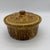 Antique Brown Sponge Decorated Yellow Ware Cake Crock With a Lid, 1880’s For Sale - Image 10 of 12