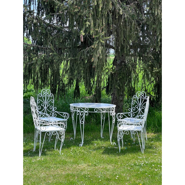 Garden Set, 1950s, Set of 5, in Very Good conditions. Designed 1950 to 1959
