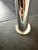 Vintage Modern Minimalist Round Glass Side Table with Sculptural Chrome Base, 1990s For Sale - Image 12 of 15