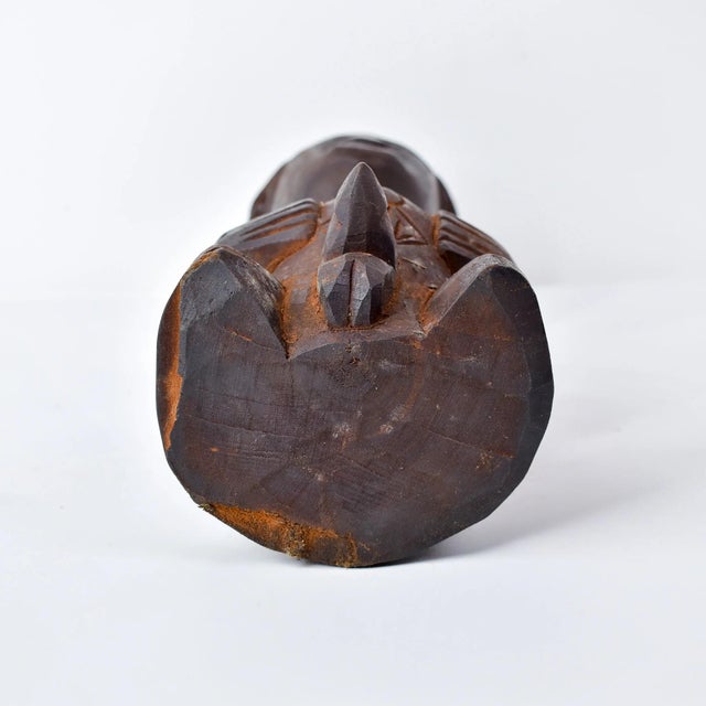 Early 20th Century Ndengese Male Wooden Figure For Sale - Image 17 of 17