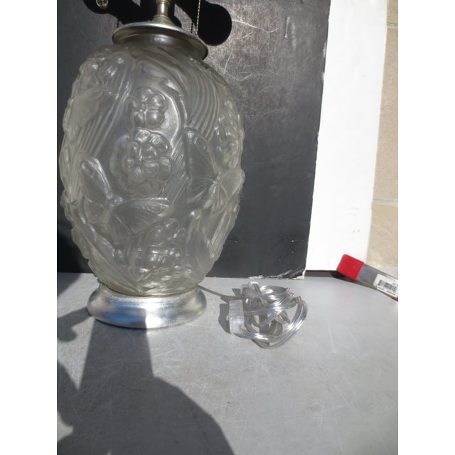 1930s Art Deco Satin Glass Vase For Sale - Image 11 of 11