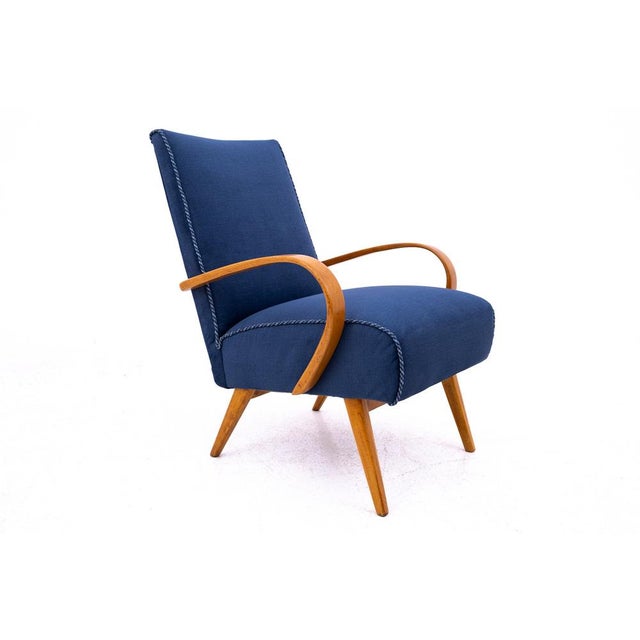 20th Century Armchairs by J. Halabala, Czechoslovakia., 1940s, Set of 2 For Sale - Image 6 of 16