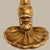 Vintage Mid Century Asian Gold Koi Dolphin and Shell Wall Shelf Decorative Bracket For Sale In Naples, FL - Image 6 of 10