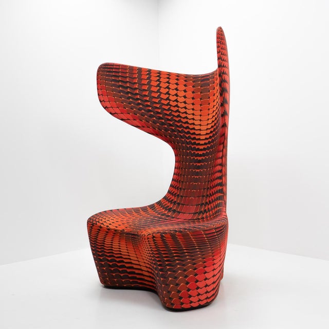 Postmodern Drum Chair by Mac Stopa for Cappelini, 2000s For Sale - Image 3 of 16