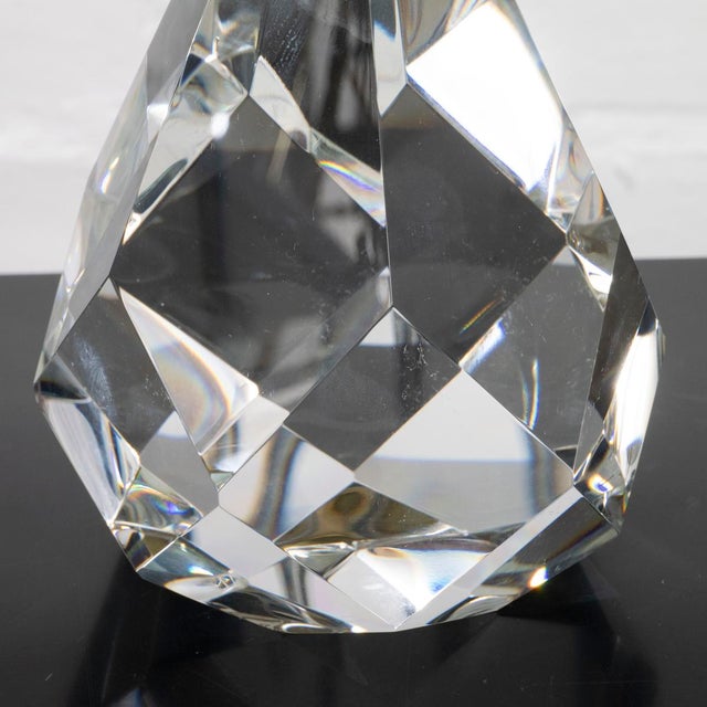 2000 - 2009 Faceted crystal fragment table lamp For Sale - Image 5 of 7