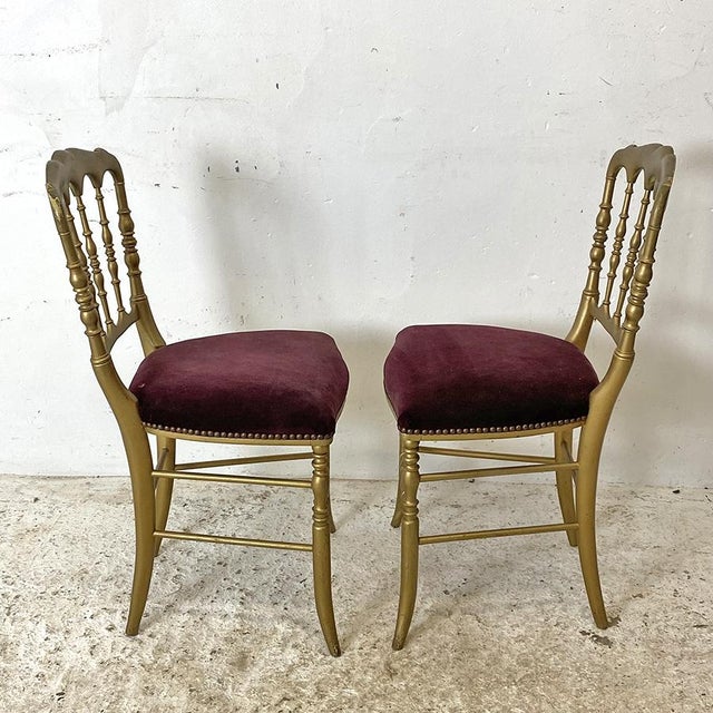 Napoleon III Charivari Chairs, Set of 2, in Good conditions. Designed before 1890