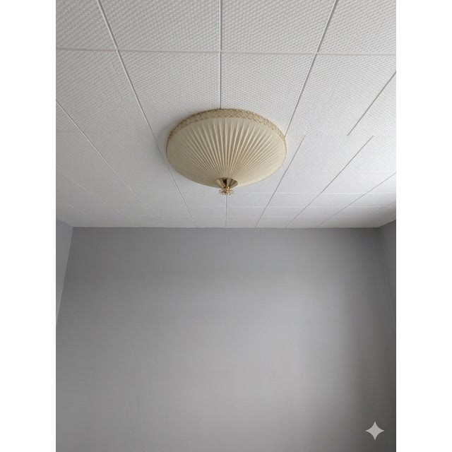 Large Flush Mount in the style of Paavo Tynell, 1950s For Sale - Image 9 of 18