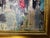 Mid 20th Century Post Impressionist Oil on Canvas Painting of Paris Streets With Arc De Triomphe in the Style of Antoine Blanchard, Unsigned, Framed For Sale - Image 11 of 12