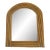 Vintage Wood Classics Coastal Style Arched Top Wall Mirror For Sale