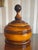 Biedermeier Antique Wood Lidded Tobacco Jar From 1840 For Sale - Image 3 of 11