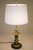 1920s Elaborate French Empire Neoclassic Green Onyx Black Marble Bronze/Brass Table Lamp For Sale - Image 9 of 12