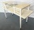 Mid-Century Modern Mid-Century Modern Raised Shelf Vanity/ Desk With Brass Feet For Sale - Image 3 of 12
