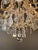 Antique Crystal Chandelier Maria Theresa Style 18th Century Faceted Light Effect For Sale - Image 4 of 11