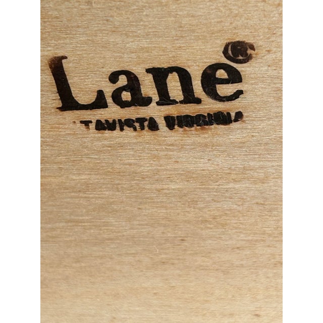 Brown Lane Furniture Round Solid Walnut Accent Table 1960’s For Sale - Image 8 of 8