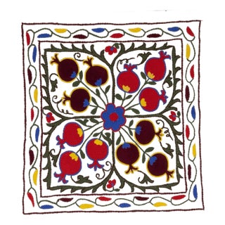 17"x19" Embroidered Cotton Cushion Cover. New Pillowcase. Modern Lace Pillow For Sale