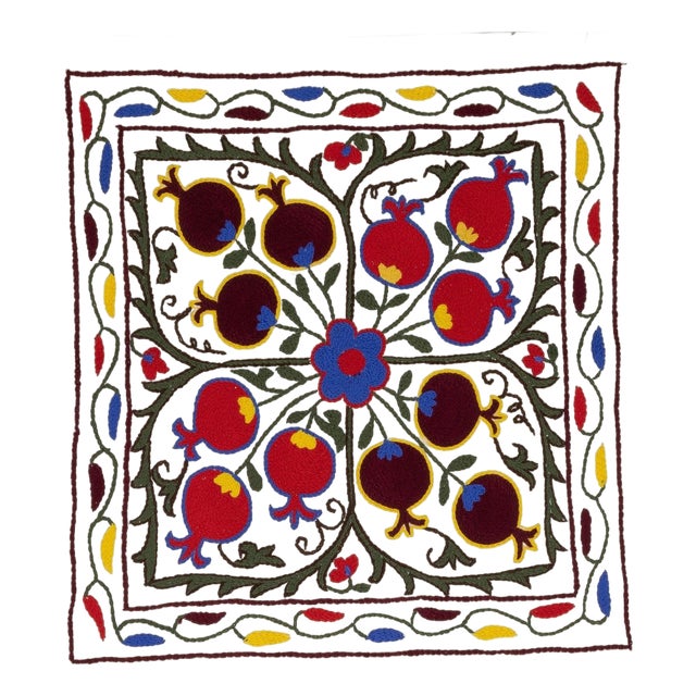 17"x19" Embroidered Cotton Cushion Cover. New Pillowcase. Modern Lace Pillow For Sale