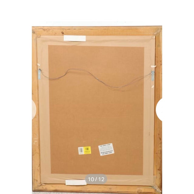 Regency Revival Style Parcel Gilt and Black Lacquer Wall Mirror, 21st C For Sale - Image 11 of 12