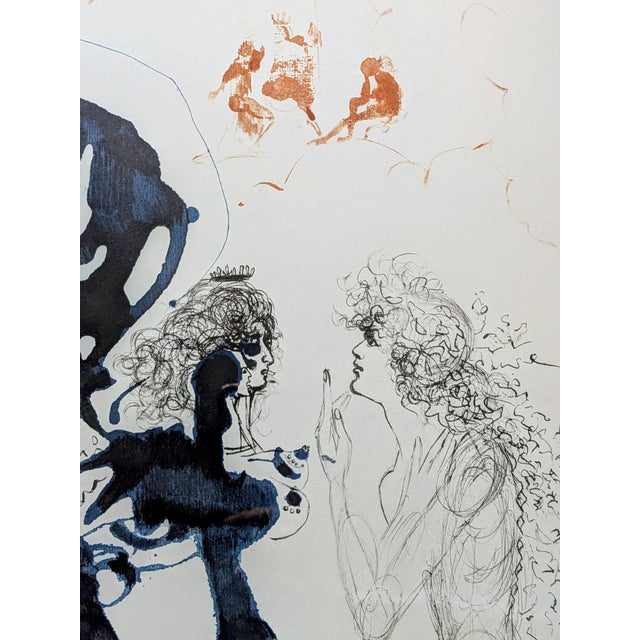 Salvador Dali, Oedipus and Sphynx, 1963, Etching, Framed For Sale - Image 13 of 16