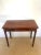 Wood Antique George III Inlaid Mahogany Tea Table For Sale - Image 7 of 13