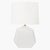 Hable by Visual Comfort Studio Hable Tallulah Table Lamp in Matte White Ceramic For Sale In Greenville, SC - Image 6 of 7