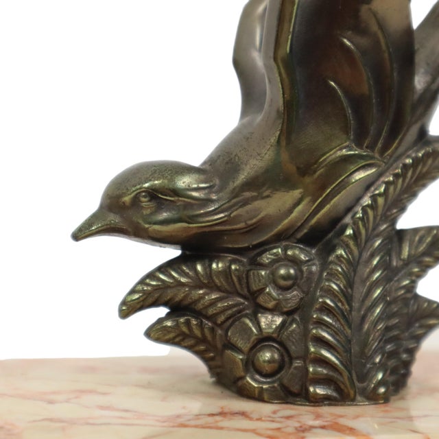 Art Deco Swallows Bookends, 1930s, Set of 2 For Sale - Image 8 of 14