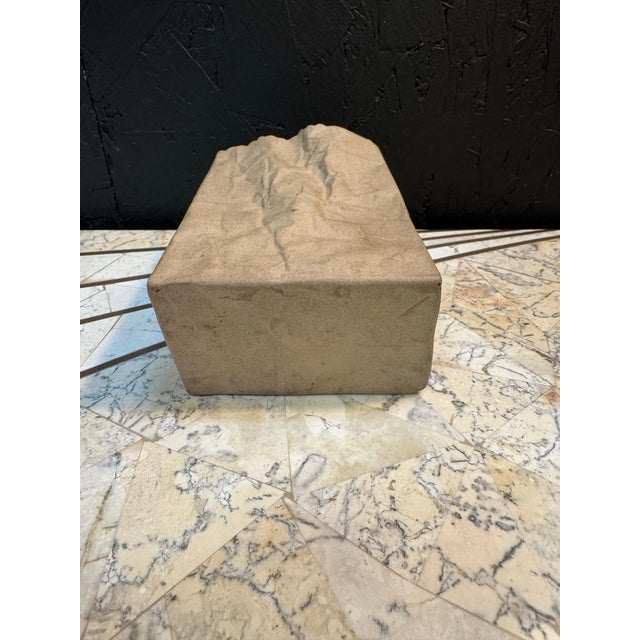 Pop Art Brown Bag Sculpture Dimensions:3.5”w x 3”d x 4.75”h. Condition: good used condition and please see the photos.