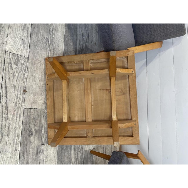 Dims Hocker; H= 44 cm x 65cm x 65 cm This piece has an attribution mark, I am sure that it is completely authentic and...