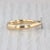 0.27ct Round Diamond Solitaire Ring 18k Yellow White Gold Size 8 For Sale - Image 4 of 8