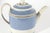 1790s English Pearlware Blue Slip Teapot & Cover With Engine-Turned Fluting For Sale - Image 4 of 9