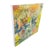 This painting is a mixed media work creating through applying pigment, letting it cure and removing layers of color over a...