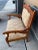 Victorian Late 19th Century Carved Wooden Settee in Floral Motif For Sale - Image 3 of 13