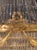 Metal Pair of Palatial Bronze and Crystal Swag Design Louis XVI Style Chandeliers For Sale - Image 7 of 13