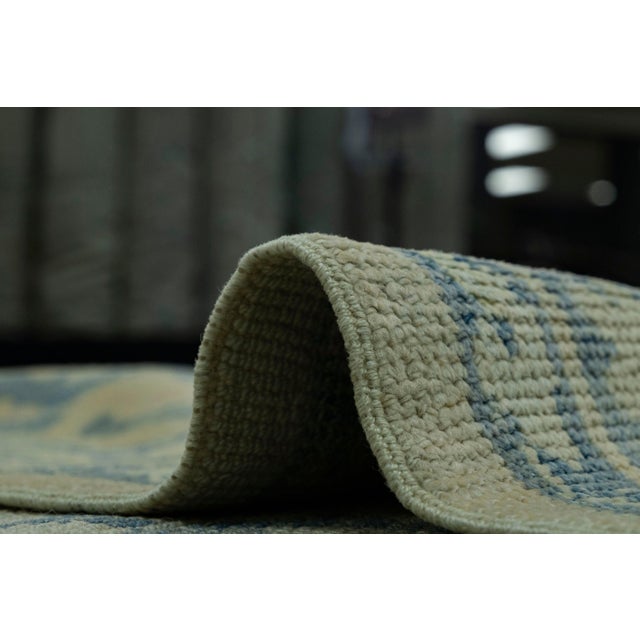 Textile Turkish Oushak Rug 9'1" x 13'5" #18581 For Sale - Image 7 of 8