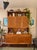A beautiful mid century modern walnut and cane hutch designed by Kipp Stewart for Drexels “Declaration” line, circa 1960s....