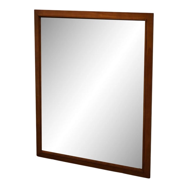 Rway Furniture Solid Hard Rock Maple Colonial Early American 42x35" Dresser / Wall Mirror 13-5701 For Sale