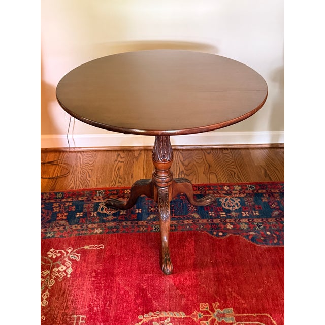 Tripod Fliptop Table c.1780 For Sale In Nashville - Image 6 of 9