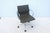 Mid-Century Modern MCM Herman Miller Eames Aluminum Group Management Chair in Hunter Brown Leather For Sale - Image 3 of 12