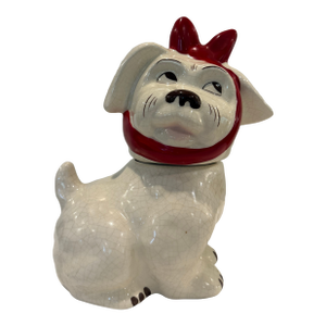 Vintage Brush McCoy Pottery Toothache Dog Cookie Jar