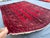 Tribal Red Bokhara Hand-Knotted Wool Rug - 7'3" X 5'4" For Sale - Image 3 of 11