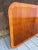 Late 20th Century Regency Style Crossbanded Mahogany Banquet Dining Table With 2 Leaves For Sale - Image 4 of 10
