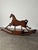 Handcrafted Mid 20th Century Sculptural Pine Rocking Horse For Sale - Image 4 of 18