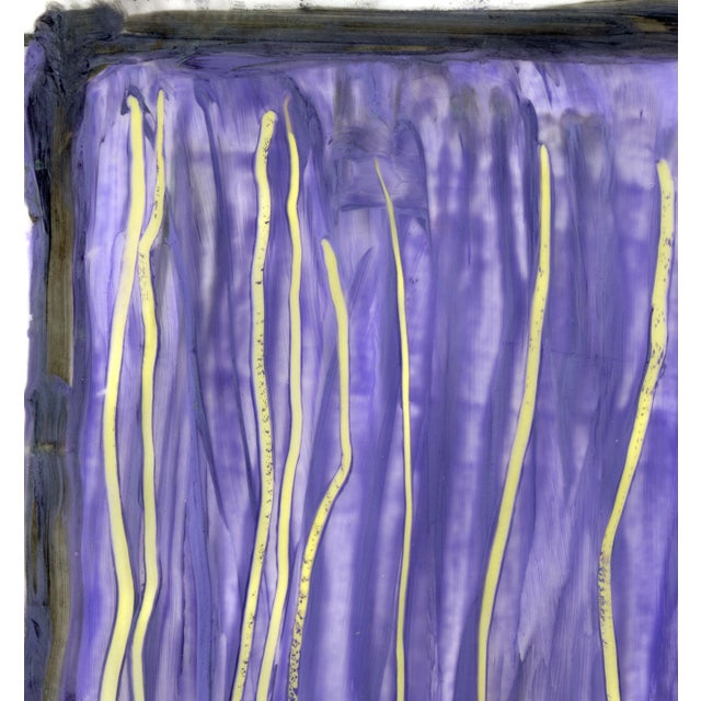 "Stripe Drawing #3" Contemporary Original Abstract Drawing For Sale - Image 4 of 5