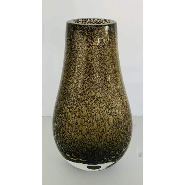 2020s Theodore Alexander Modern Stardust Art Glass Vase For Sale - Image 5 of 5