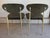 Wood Vintage ''Gazelle'' Chairs by Dan Johnson/Shelby Williams for Crucible, a Pair For Sale - Image 7 of 13