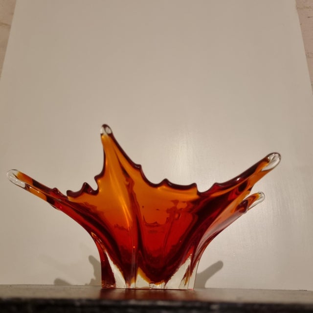 Murano Centerpuece Bowl from Manifattura Di Murano, 1950s For Sale - Image 6 of 9
